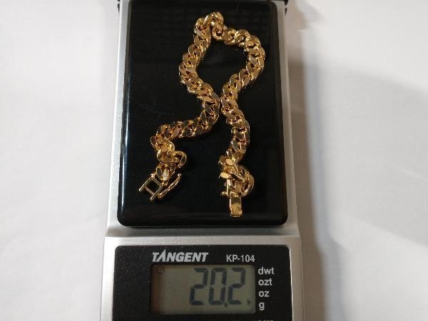 K18ゴールド 約17.5cm 総重量約20.2g ブレスレットの画像5
