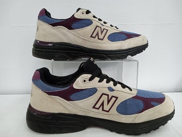 【箱付】美品 New Balance ニューバランス Aime Leon Dore エメレオンドレ Taupe トープ MR993ALL スニーカー 28.5cm メンズ 替えヒモ付き_画像5