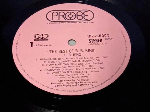 LP盤　THE BEST OF B.B.KING B.B.KING_画像6