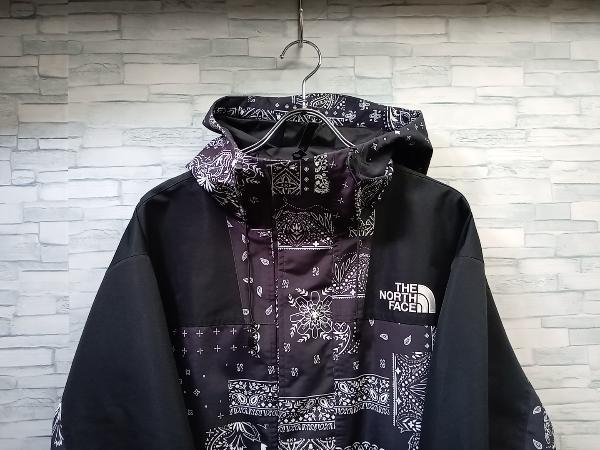 THE NORTH FACE ザ・ノース・フェイス NJ2HN61A NOVELTY HI MOUNTAIN JACKET ペイズリー柄 REAL BLACK マウンテンパーカー サイズL_画像2