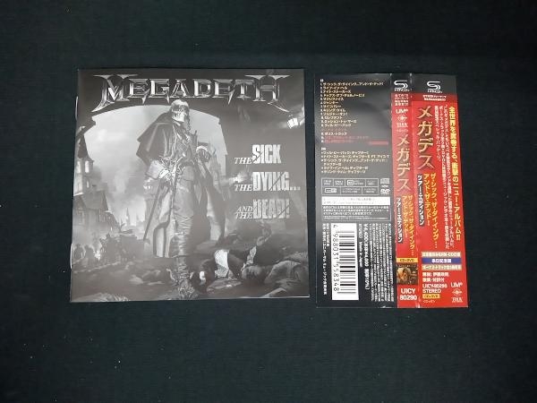 (MEGADETH) mega tesCD The * Schic, The * большой крыло *** and * The * dead!( Tour * выпуск )( первый раз производство ограничение запись )(SHM-CD+DVD)
