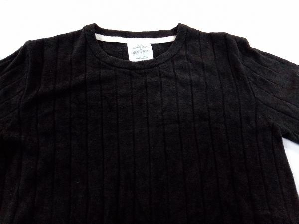 Tシャツ/ロンT JOEL ROBUCHON ＆ GELATO PIQUE ジョエルロブション＆ジェラートピケ 半袖Tシャツ ブラック F_画像5
