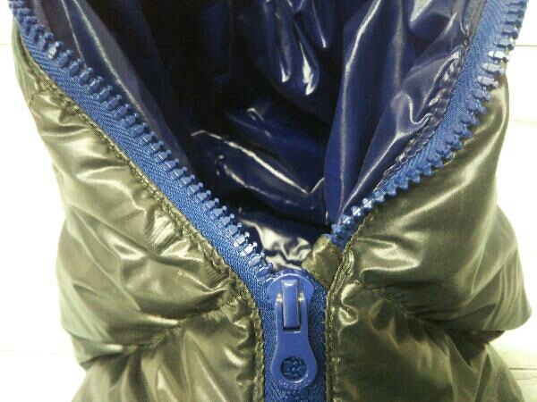 DUVETICA デュベティカ 子供用 ダウンジャケット 8サイズ 128cm グレー 紺 青 付属品は画像の物が全てです_画像4