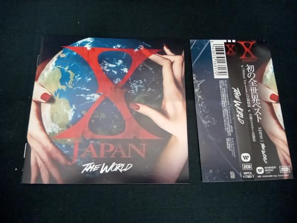 帯あり (X JAPAN) CD THE WORLD~X JAPAN 初の全世界ベスト~_画像3