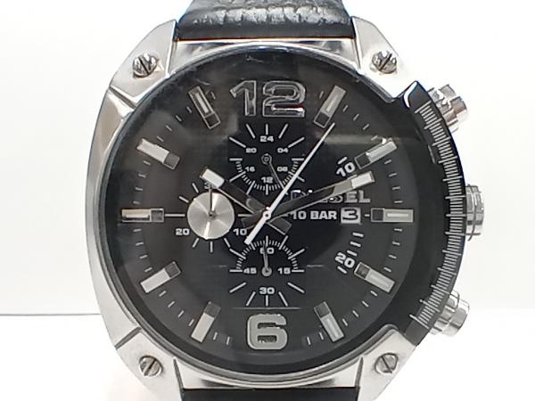 DIESEL DZ-4321 861*** black face diesel quartz wristwatch 