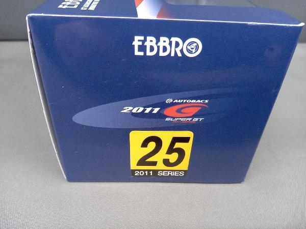 EBBRO 1/43 SUPER GT300 ZENT Porsche RSR 2011 No,25 BLUE エブロの画像4