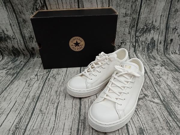 CONVERSE LEATHER ALL STAR COUPE OX WHITE コンバース レザー オールスター ホワイト 23.5cm 31301810