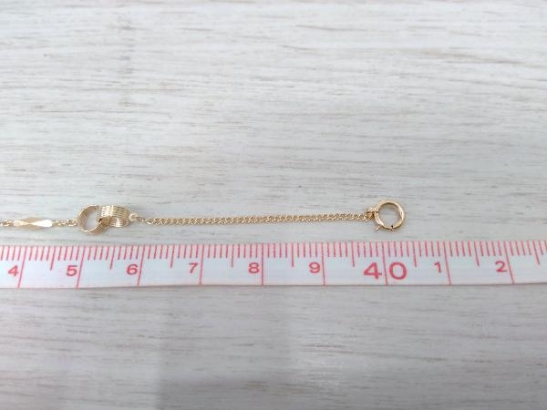 K18 デザインネックレス 約40cm 5.3g