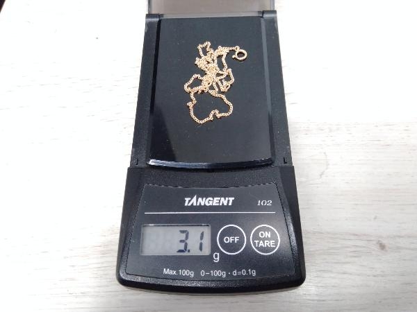 K18 ネックレス 約40cm 3.1g