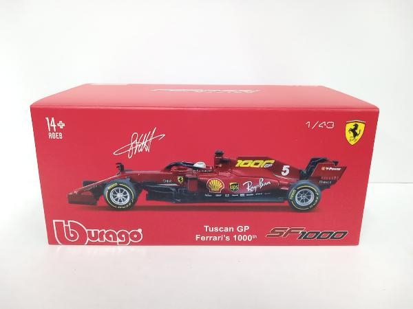 burago ブラーゴ 1/43 フェラーリ 1000th SF1000 トスカーナGP 2020 S.ベッテル_画像1