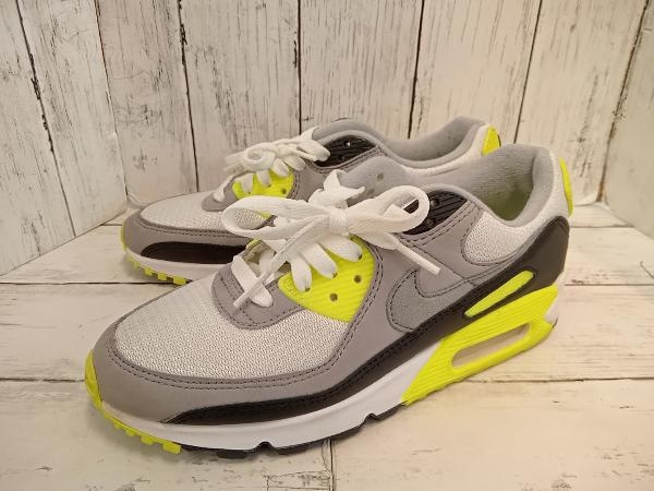 NIKE スニーカー NIKE ナイキ AIR MAX 90 30th ANNIVERSARY CD0490-101 イエロー グレー 24cm レディース スニーカー エアーマックス