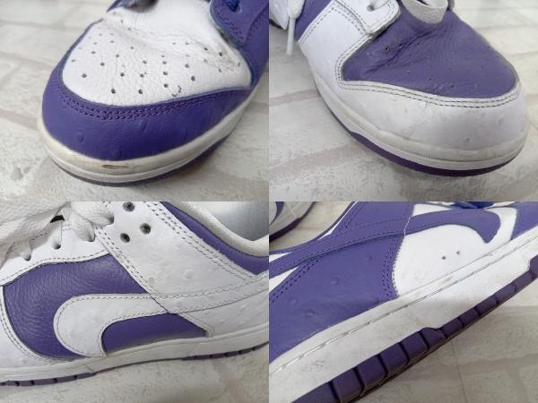 NIKE DUNK LOW MADE YOU LOOK DJ4636-100 ナイキ ダンク ロー メイドユールック スニーカー メンズ 27cm ホワイト パープル ストリート_画像8