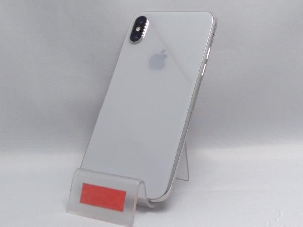 SoftBank 【SIMロックなし】MQC22J/A iPhone X 256GB シルバー SoftBank