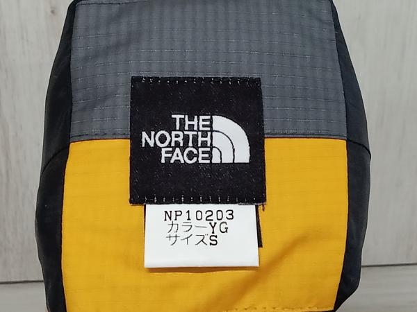 【収納袋付き】THE NORTH FACE ザノースフェイス レインウェア 上下セット NP10203 GORE-TEX Sサイズ イエロー