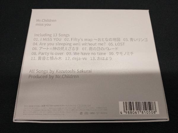 Mr.Children CD miss you(完全生産限定盤)_画像2