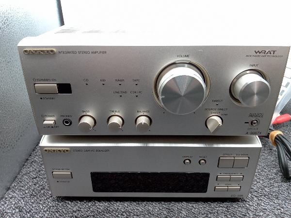 ジャンク ONKYO A-905TX EQ-205 アンプ オーディオ機器 アンプ イコライザー_画像2