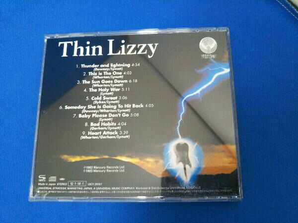sin* Rige .CD Thunder * and * lightning (SHM-CD)