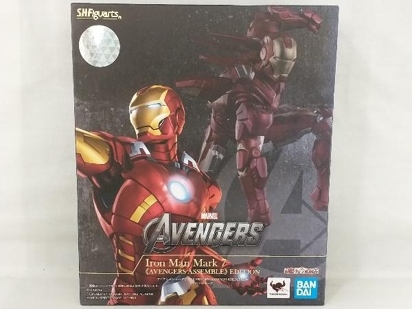 ランキング第1位 未使用フィギュア; S.H.Figuarts アイアンマン マーク7 -<AVENGERS ASSEMBLE> EDITION- 魂ウェブ商店限定 アベンジャーズ アイアンマン