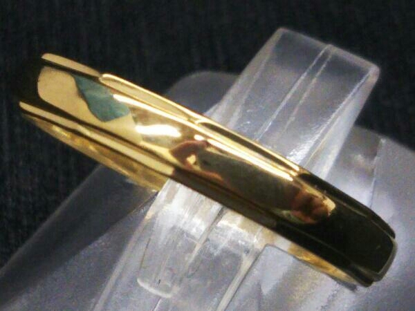 2024年おすすめのアイテム満載 イエローゴールド 18KT/K18 #13.5 アクセサリー 指輪 リング 2.39g イエローゴールド