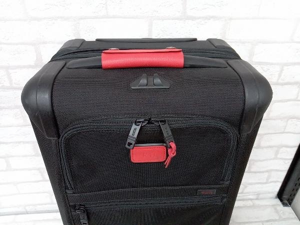 TUMI ALPHA2 22060D2 トゥミ アルファ キャリーバッグ スーツケース メンズ ブラック ビジネス フォーマル 4輪 出張 旅行 イニシャルあり_画像5
