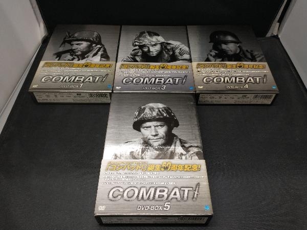 DVD コンバット COMBAT DVD-BOX 1 , 3 , 4 , 5 巻 セット_画像1