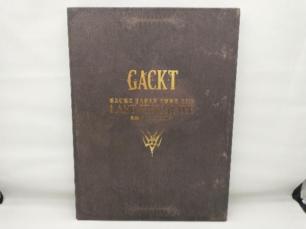 GACKT JAPAN TOUR 2016 LAST VISUALIVE 最期ノ月 -LAST MOON-(プレミアムエディション)(Blu-ray Disc)
