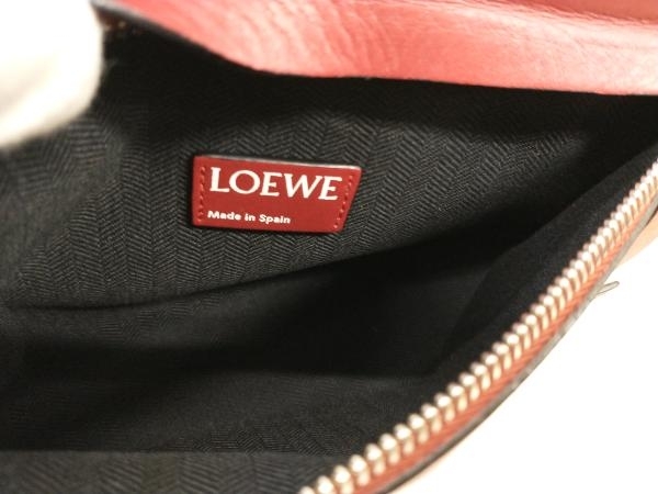 LOEWE| кожа 061407|T сумка красный магазин квитанция возможно 