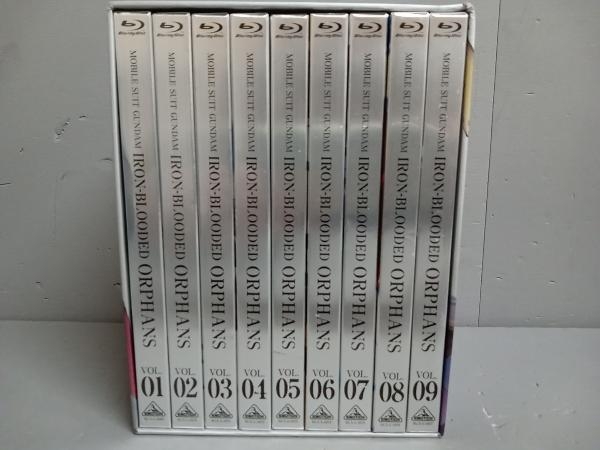 ジャンク 【特典コミックなし】【※※※】[全9巻セット]機動戦士ガンダム 鉄血のオルフェンズ 1~9(特装限定版)(Blu-ray Disc)_画像1