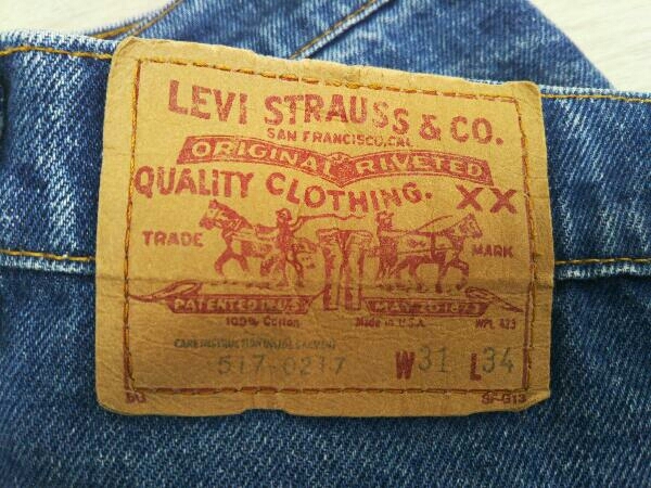 LEVI'S リーバイス 517-0217/532(Knoxville工場) ジーンズ デニム 86年製 メンズ W31L34_画像4
