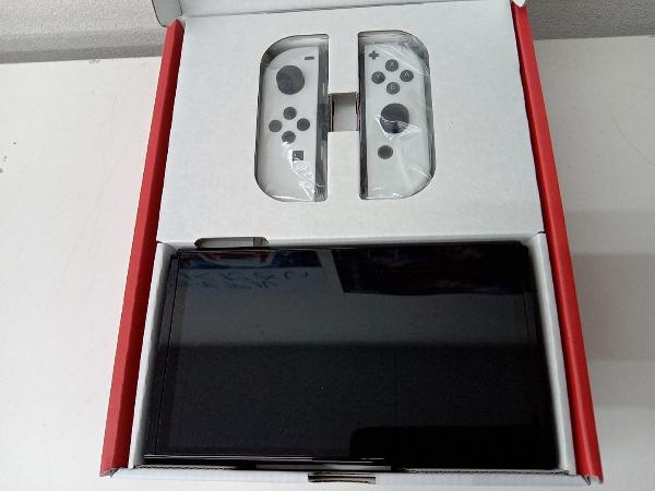 ACアダプターなし Nintendo Switch(有機ELモデル) Joy-Con(L)/(R) ホワイト(HEGSKAAAA)_画像3