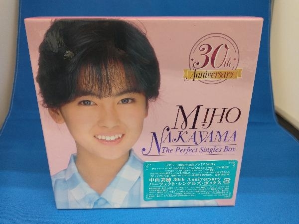  Nakayama Miho CD 30th Anniversary THE PERFECT SINGLES BOX(DVD есть )