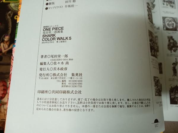 【2冊セット】ONE PIECE 尾田栄一郎画集 COLOR WALK(5)(6) 尾田栄一郎の画像7