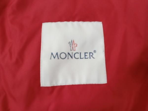 MONCLER RN116347 ナイロン モンクレール レッド Lサイズ TG3_画像3