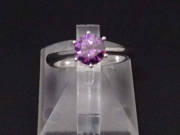 印象のデザイン K18 #11.5 4.6g 紫石 店舗受取可 リング その他