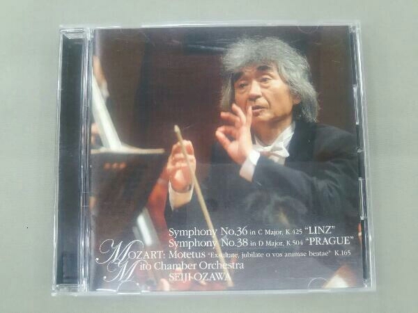 小澤征爾/水戸室内管弦楽団 CD モーツァルト:交響曲第36番「リンツ」・第38番「プラハ」(Hybrid SACD)_画像1