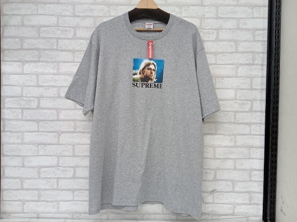 美品 Supreme 23SS Kurt Cobain Tee シュプリーム カートコバーン 半袖 Tシャツ フォトプリント グレー メンズ XL