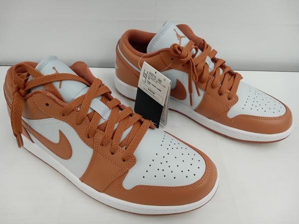 美品 NIKE ナイキ／DC0774-080／ウィメンズ エア ジョーダン 1 LOW／Sky J Orange／スニーカー／オレンジ／28cm_画像4