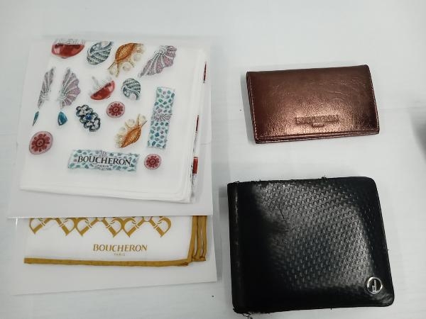 ジャンク品 ブランド小物 まとめ売り ネクタイ スカーフ キーケース 財布 カードケース スマホカバー Dior VERSACE COACH等_画像4