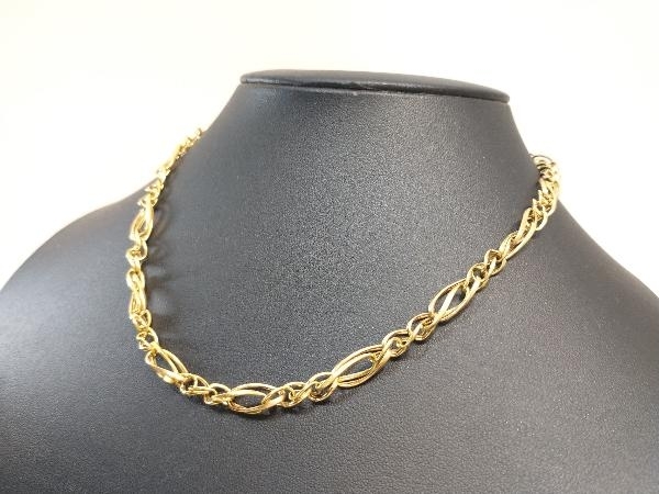 最大80%オフ 10.8g デザインネックレス K18 40cm 店舗受取可 ゴールド 18金 18K イエローゴールド