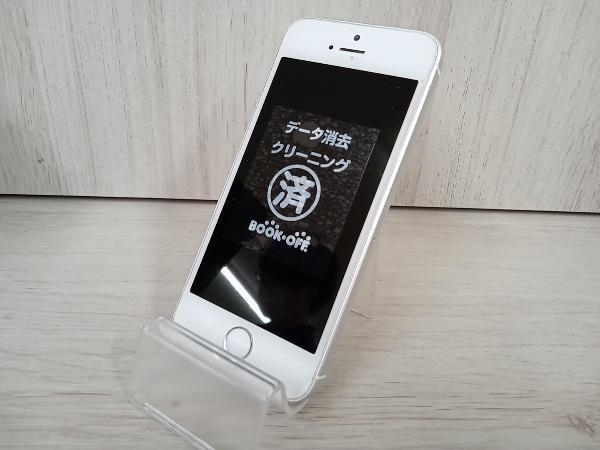 【ジャンク】 MLLP2J/A iPhone SE 16GB シルバー au_画像1