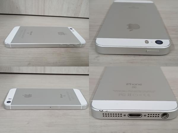 【ジャンク】 MLLP2J/A iPhone SE 16GB シルバー au_画像4