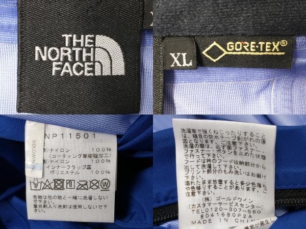 THE NORTH FACE ザ ノース フェイス NP11501 MOUNTAIN RAINTEX JACKET ジャケット サイズXL ブルーの画像8