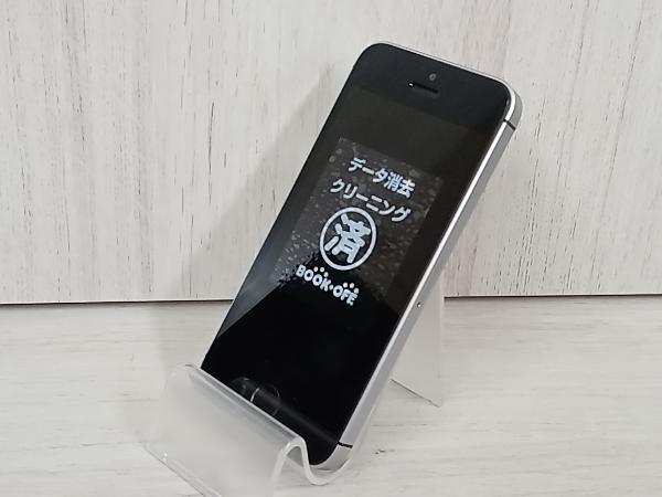 【ジャンク】 MLLN2J/A iPhone SE 16GB スペースグレイ au_画像1