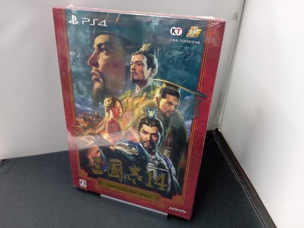 未開封品 PS4 三國志14 TREASURE BOXの画像1