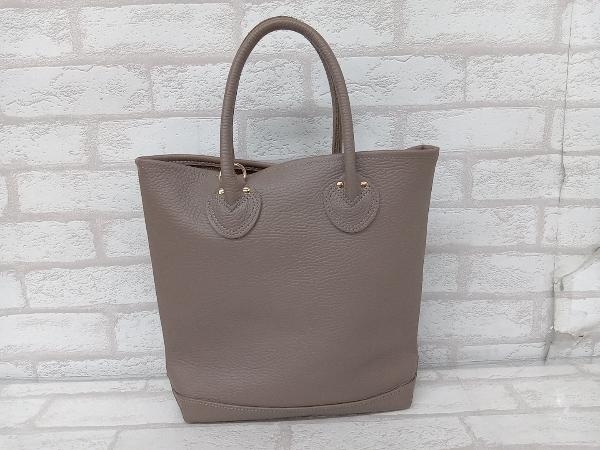 YOUNG & OLSEN Young &orusen shoulder bag tote bag handbag lady's gray ju leather casual 2way condition excellent 