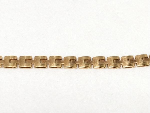 最高級 造幣局刻印】K18 ゴールド (総9.8g) 70cm デザイン ロング イエローゴールド