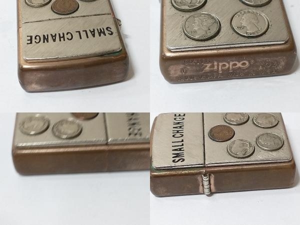 ZIPPO 2003年製 solid copper SMALL CHANGE ジッポ ライター_画像3