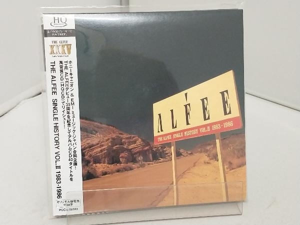 未開封 THE ALFEE CD SINGLE HISTORY Ⅱ 1983-1986(紙ジャケット仕様)(2HQCD)の画像1