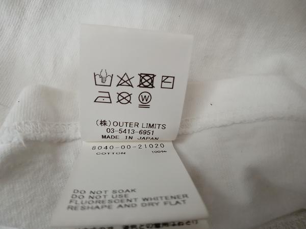 Nigel Cabourn Tシャツ/ロンT ナイジェル ケーボン サイズ50 ホワイト 店舗受取可_画像4