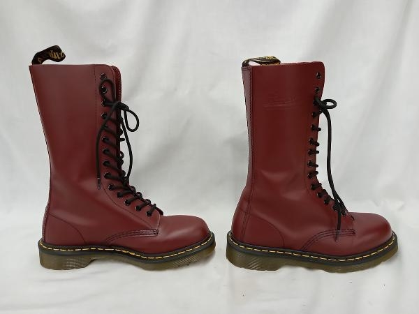 Dr.Martens ドクターマーチン/ロングブーツ/Air Wair/ワインレッド/UK 6_画像5